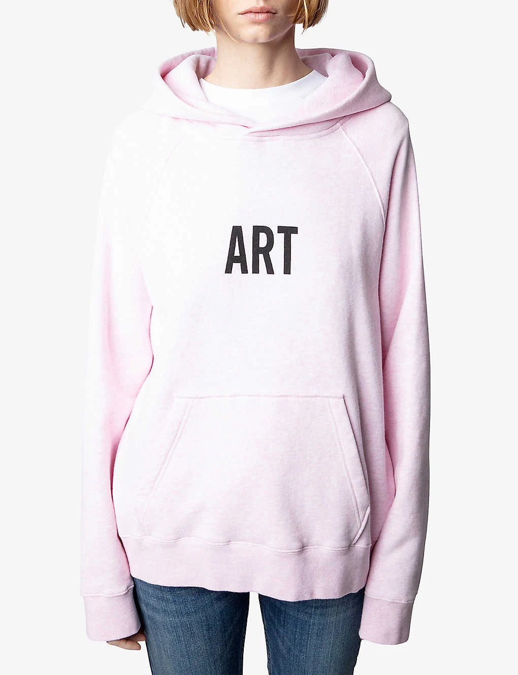 Zadig & Voltaire Geogry Graphic-print Cotton-blend Hoody 3 Zadig & Voltaire Geogry Graphic-print Cotton-blend Hoody - Image 3