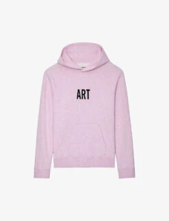 Zadig & Voltaire Geogry Graphic-print Cotton-blend Hoody