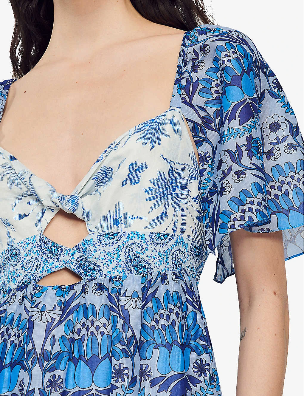 Sandro Floral-print Woven Maxi Dress 5 Sandro Floral-print Woven Maxi Dress - Image 5