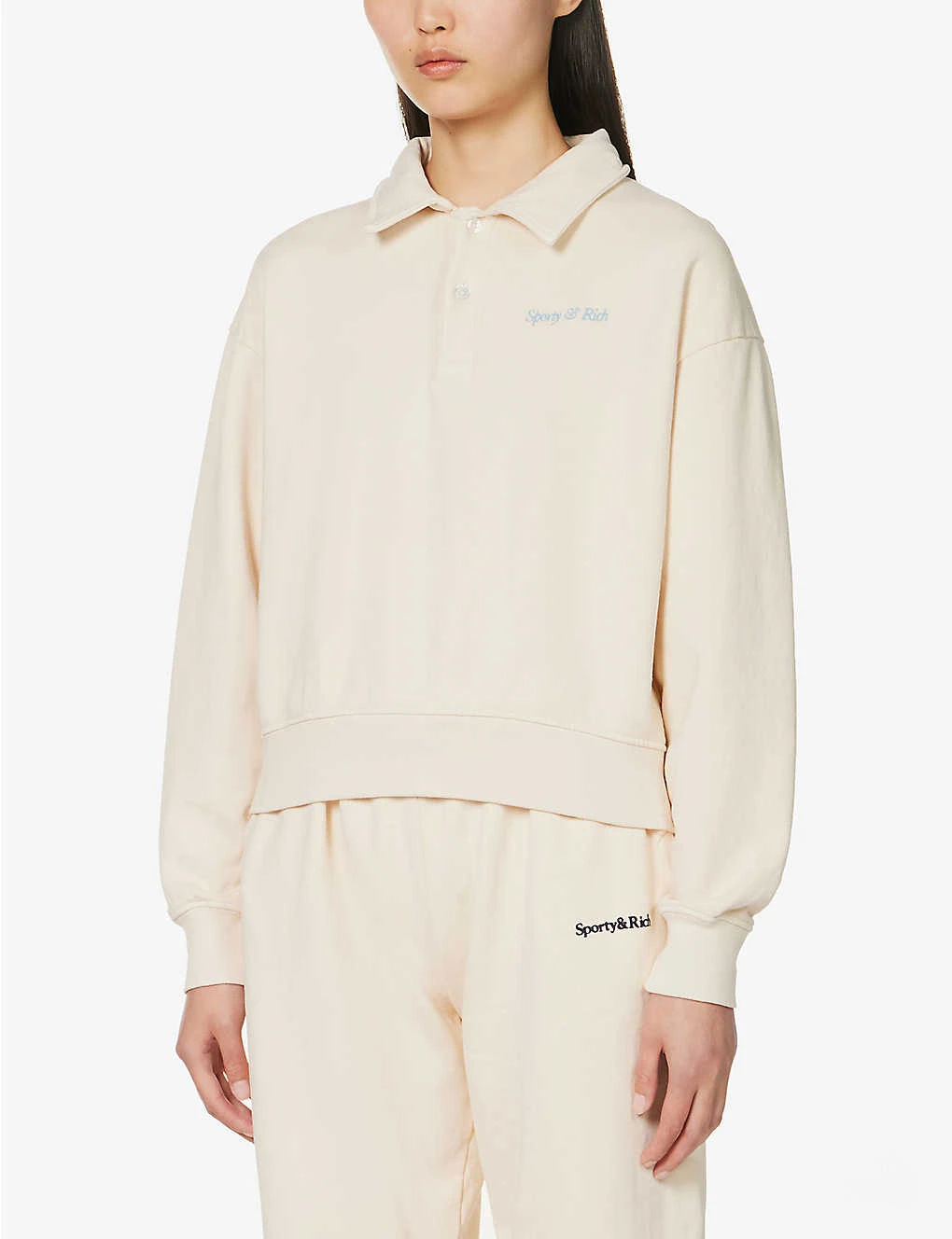 Logo-embroidered Cotton-jersey Polo Shirt 3 Logo-embroidered Cotton-jersey Polo Shirt - Image 3