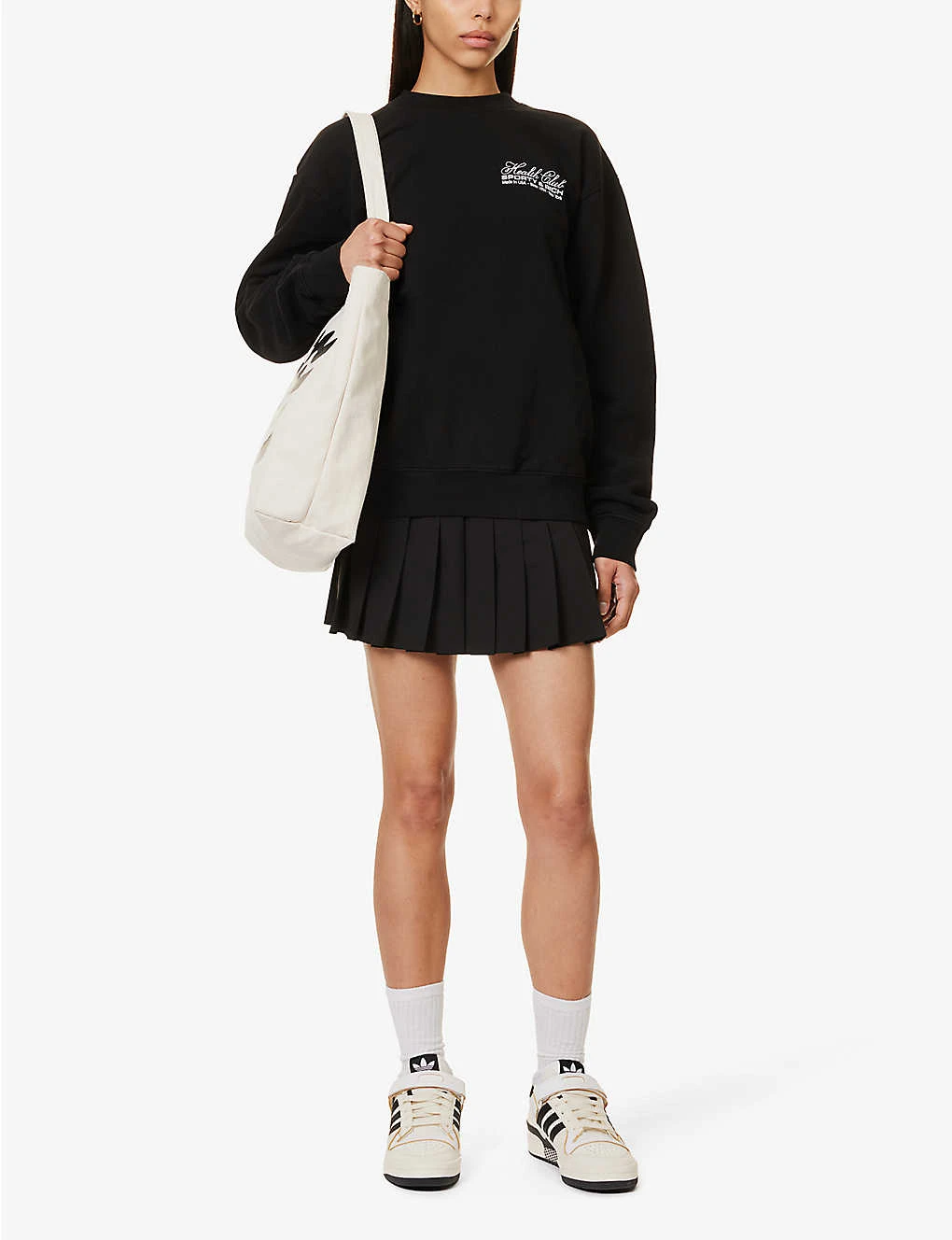 Made In The USA Logo-print Cotton Sweatshirt 2 Made In The USA Logo-print Cotton Sweatshirt - Image 2