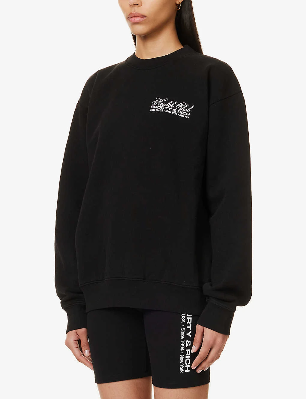 Made In The USA Logo-print Cotton Sweatshirt 3 Made In The USA Logo-print Cotton Sweatshirt - Image 3