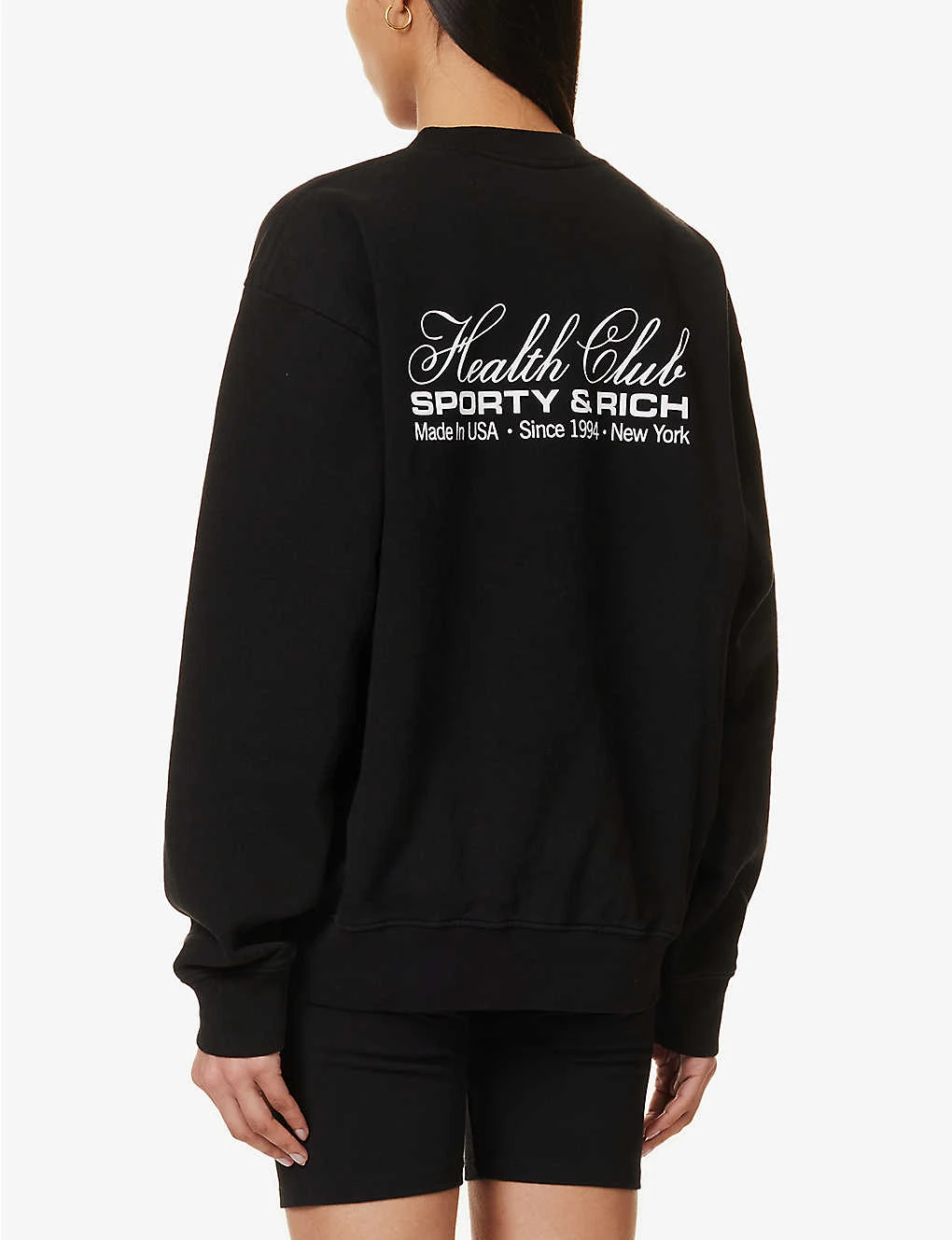 Made In The USA Logo-print Cotton Sweatshirt 4 Made In The USA Logo-print Cotton Sweatshirt - Image 4