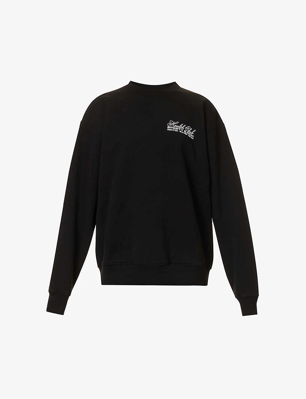 Made In The USA Logo-print Cotton Sweatshirt 1 Made In The USA Logo-print Cotton Sweatshirt