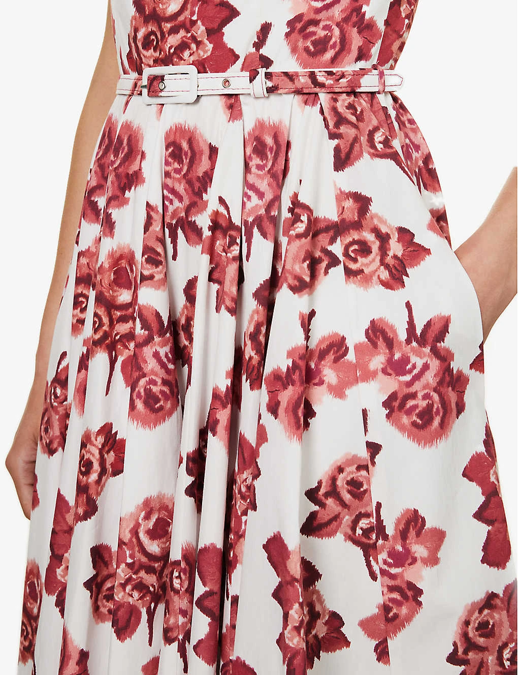 Elita Floral-print Cotton Midi Dress 6 Elita Floral-print Cotton Midi Dress - Image 6