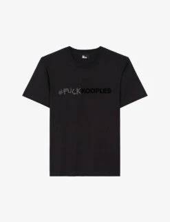 THE KOOPLES Logo-print Cotton T-shirt