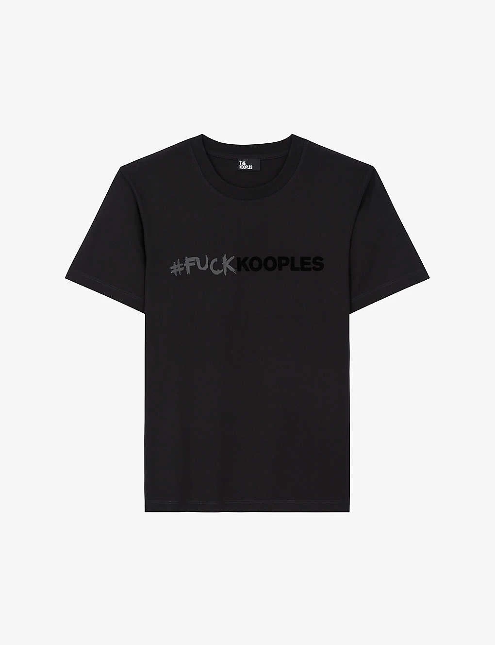 THE KOOPLES Logo-print Cotton T-shirt 1 THE KOOPLES Logo-print Cotton T-shirt