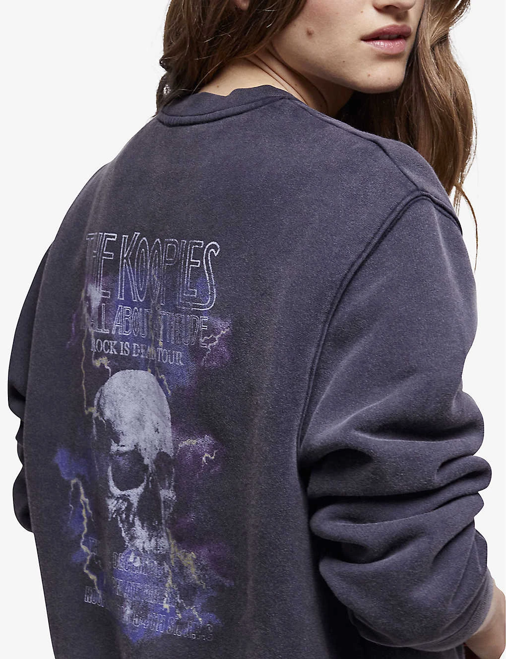 THE KOOPLES Graphic-print Cotton-jersey Sweatshirt 5 THE KOOPLES Graphic-print Cotton-jersey Sweatshirt - Image 5