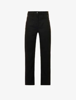 Lemaire Wide-leg Mid-rise Denim Trousers