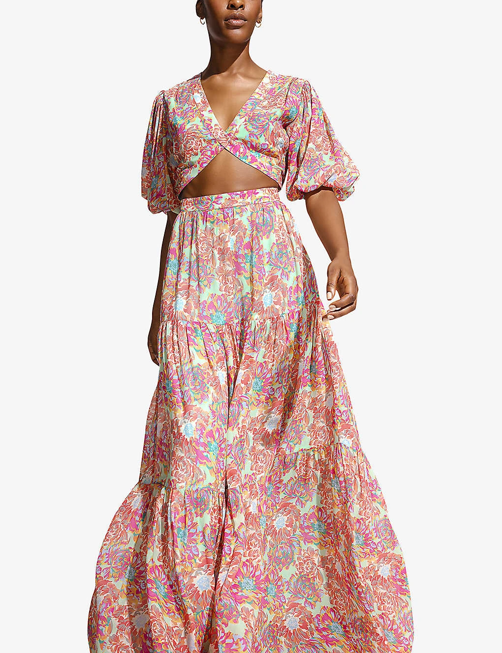 By Malina Sienna Cut-out Woven Maxi Dress 3 By Malina Sienna Cut-out Woven Maxi Dress - Image 3