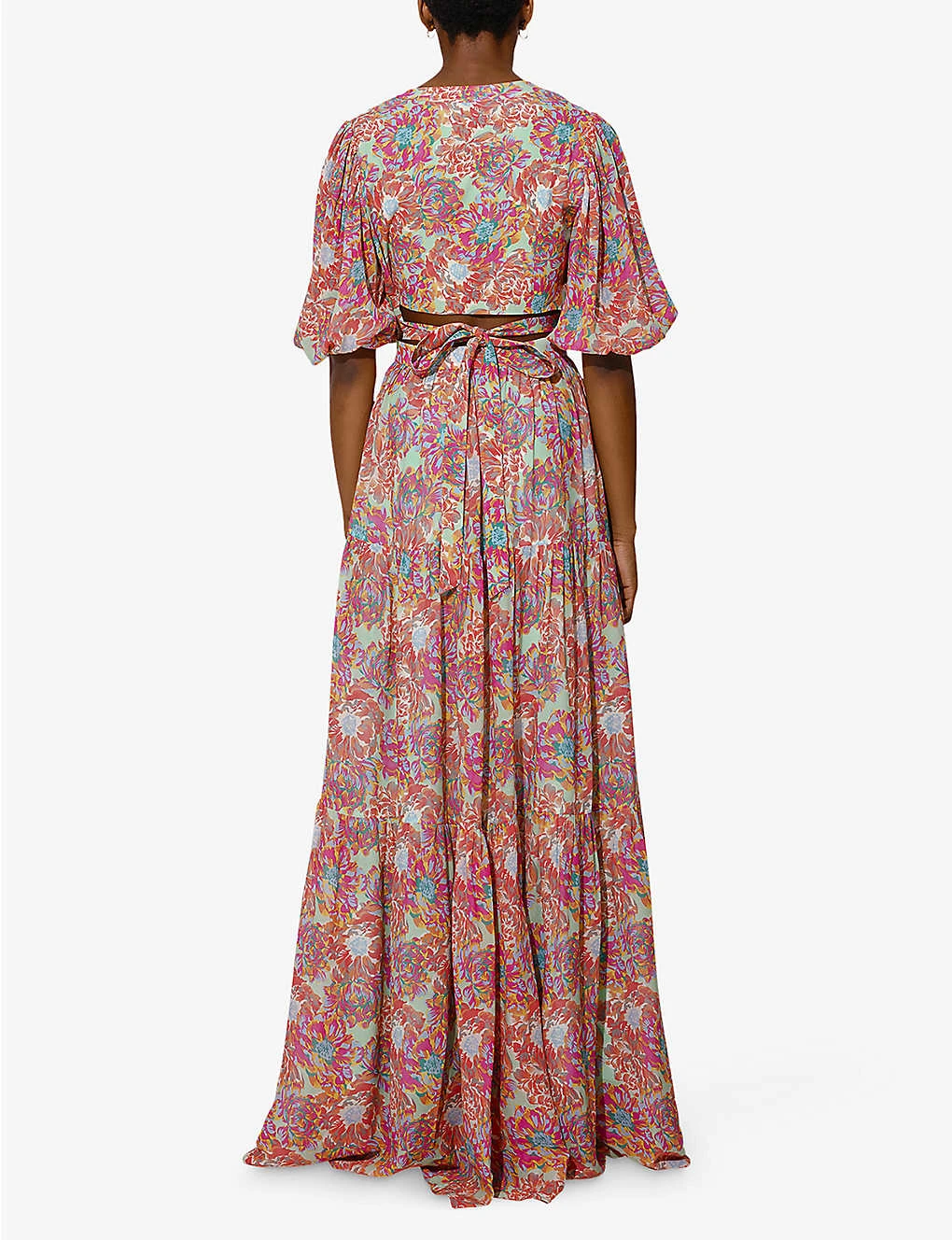 By Malina Sienna Cut-out Woven Maxi Dress 4 By Malina Sienna Cut-out Woven Maxi Dress - Image 4