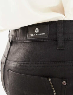 Ikks Skinny Mid-rise Stretch-denim Jeggings 9 Ikks Skinny Mid-rise Stretch-denim Jeggings -Whistles Closet Shop R04133235 DARKGREY ALT04