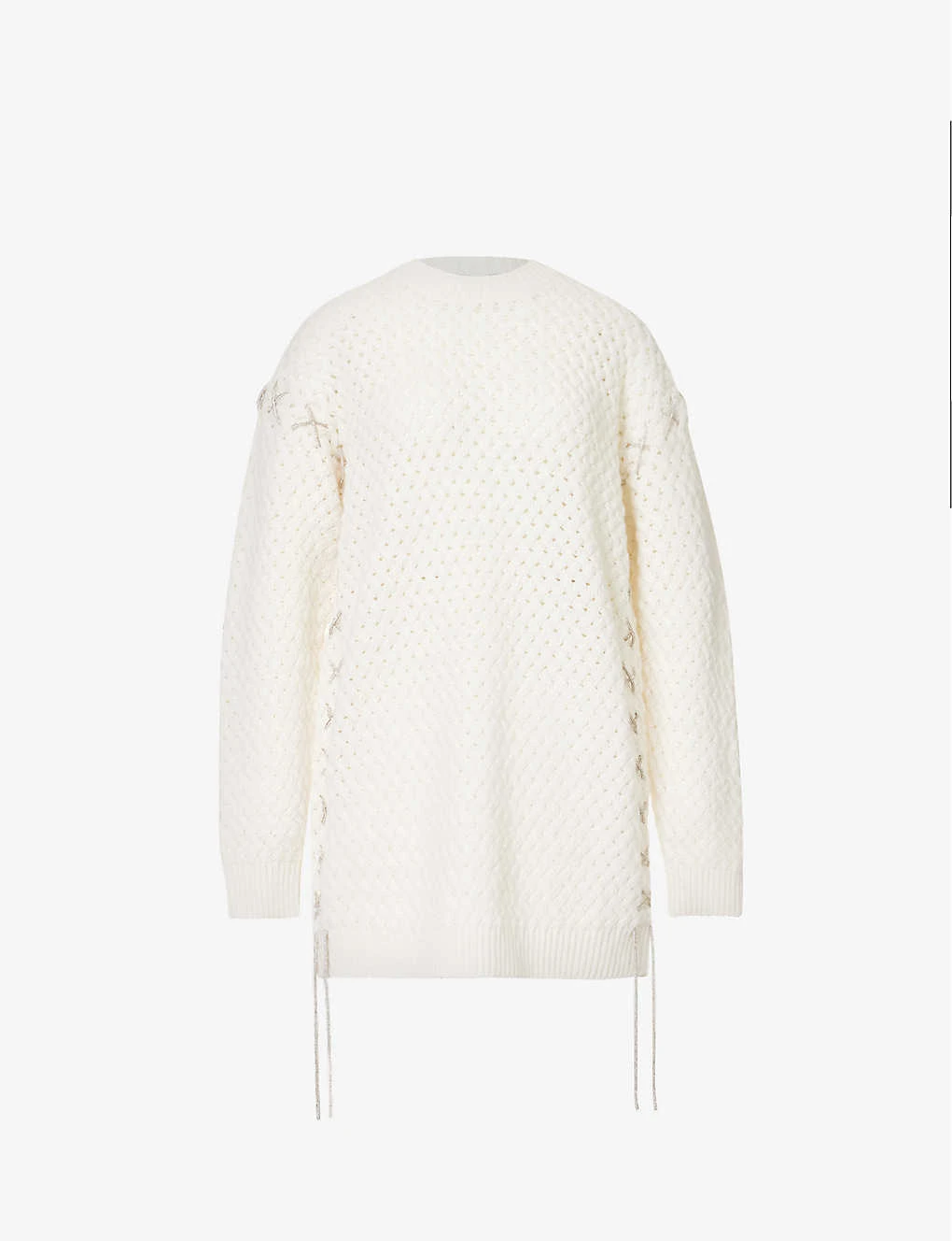 Sequin-embellished Wool And Cashmere Mini Dress 1 Sequin-embellished Wool And Cashmere Mini Dress