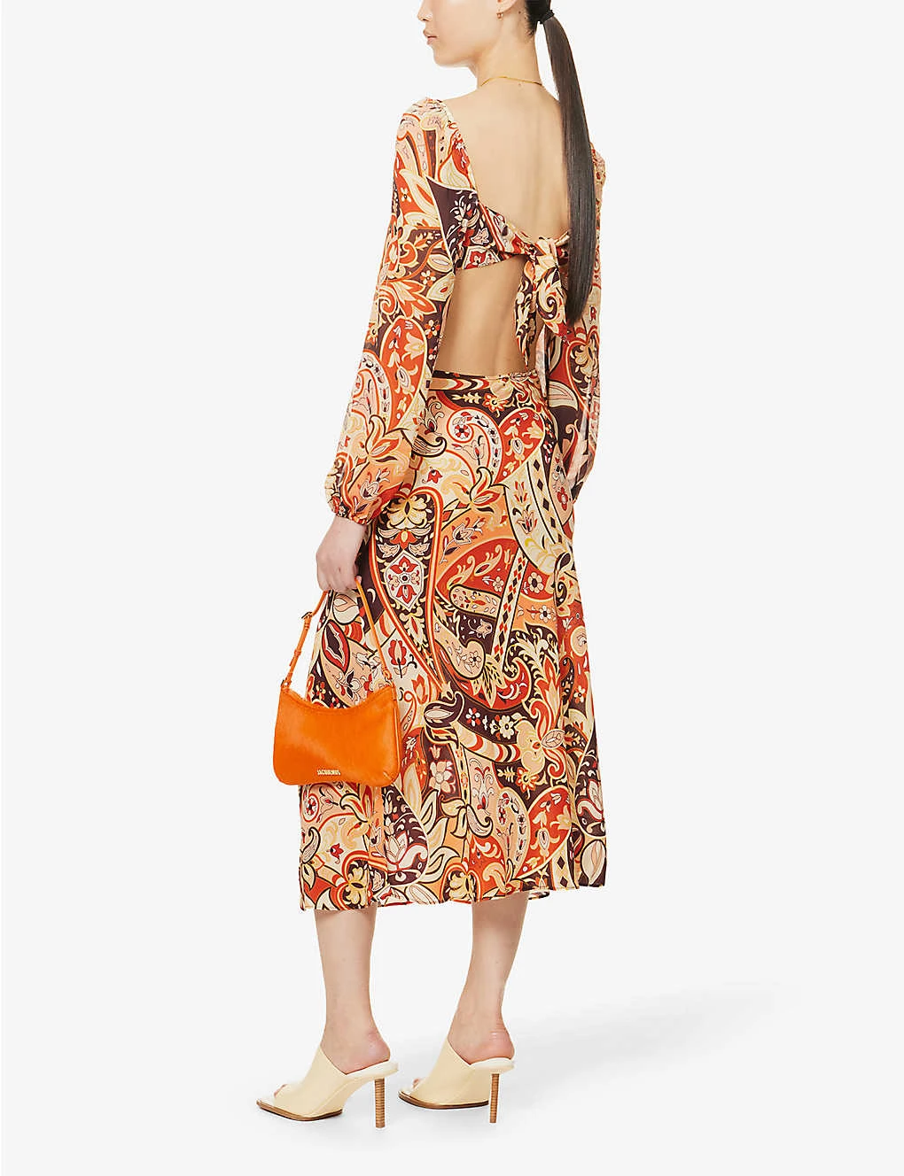 RIXO Kamilla Paisley-print Woven Midi Dress 2 RIXO Kamilla Paisley-print Woven Midi Dress - Image 2