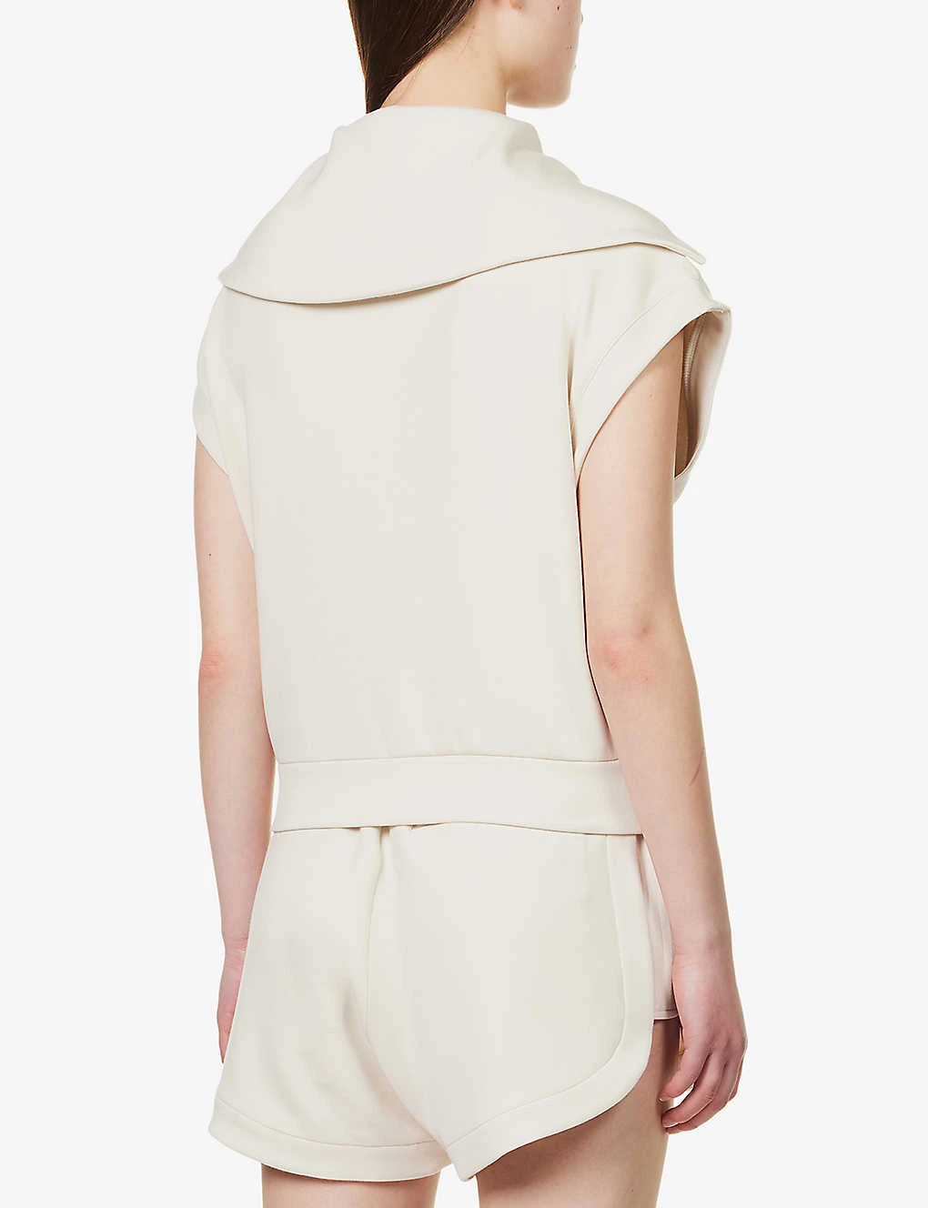 Varley Dexter Quarter-zip Stretch-jersey Sweatshirt 4 Varley Dexter Quarter-zip Stretch-jersey Sweatshirt - Image 4