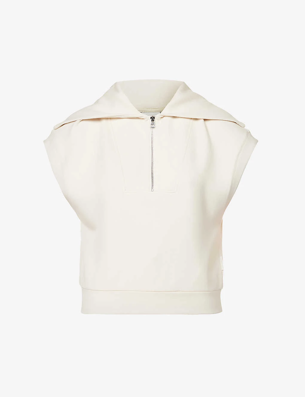Varley Dexter Quarter-zip Stretch-jersey Sweatshirt 1 Varley Dexter Quarter-zip Stretch-jersey Sweatshirt