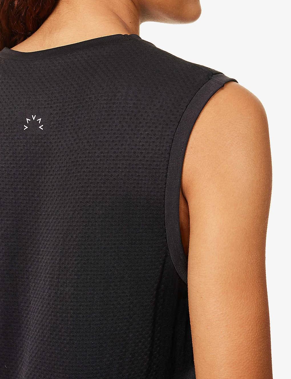 Varley Sleeveless Cropped Mesh Top 5 Varley Sleeveless Cropped Mesh Top - Image 5