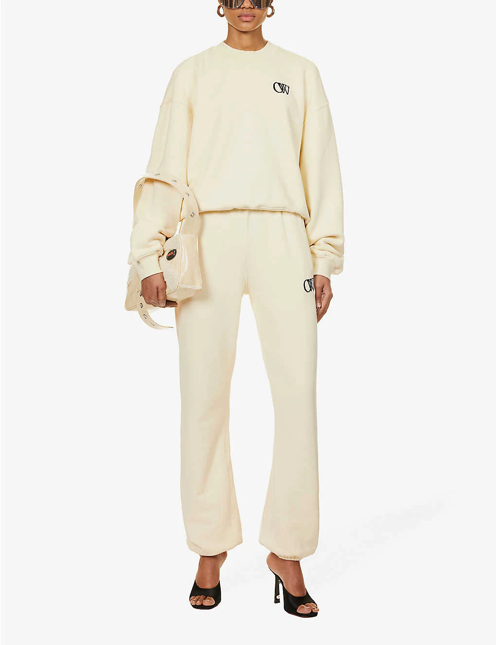 Logo-embroidered Relaxed-fit Cotton Sweatshirt 2 Logo-embroidered Relaxed-fit Cotton Sweatshirt - Image 2