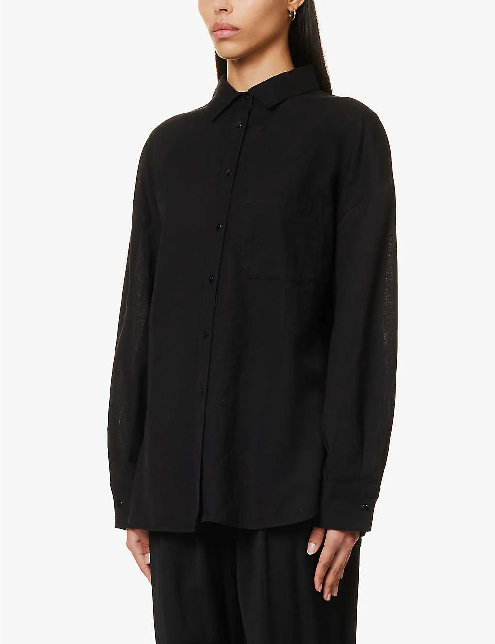 Emery Relaxed-fit Cotton And Linen-blend Shirt 5 Emery Relaxed-fit Cotton And Linen-blend Shirt - Image 5