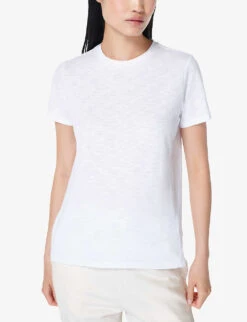 Sweaty Betty Refresh Relaxed-fit Organic-cotton T-shirt 7 Sweaty Betty Refresh Relaxed-fit Organic-cotton T-shirt -Whistles Closet Shop R04150482 WHITE ALT02