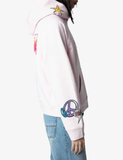 Zadig & Voltaire Georgy Coro Cho-pattern Cotton Hoodie -Whistles Closet Shop R04151996 PARME ALT04