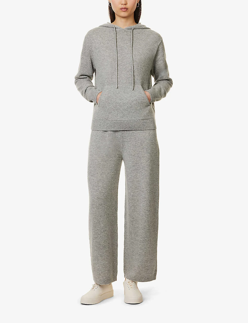 THEORY Relaxed-fit Drawstring-hood Wool And Cashmere-blend Hoody 2 THEORY Relaxed-fit Drawstring-hood Wool And Cashmere-blend Hoody - Image 2