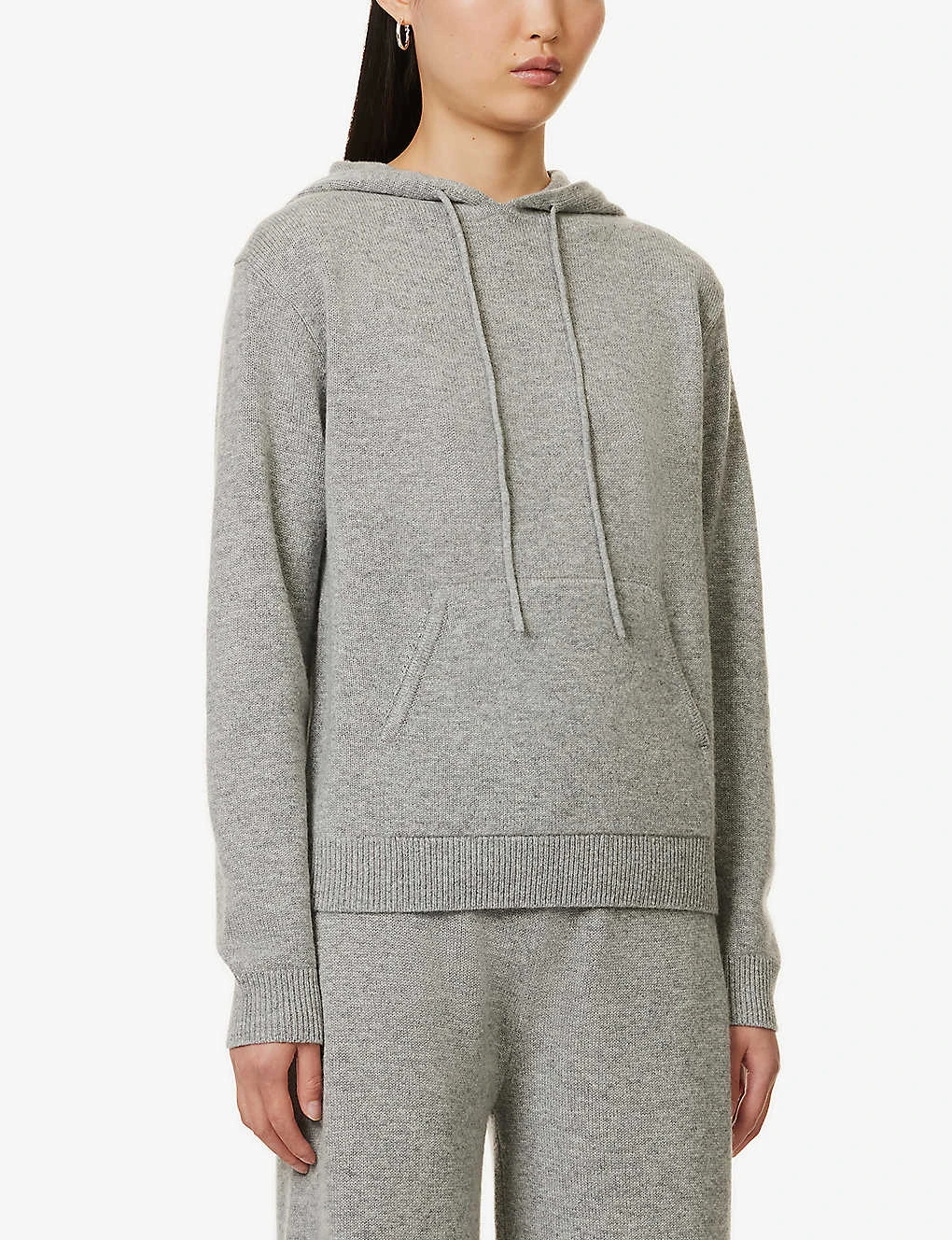 THEORY Relaxed-fit Drawstring-hood Wool And Cashmere-blend Hoody 3 THEORY Relaxed-fit Drawstring-hood Wool And Cashmere-blend Hoody - Image 3