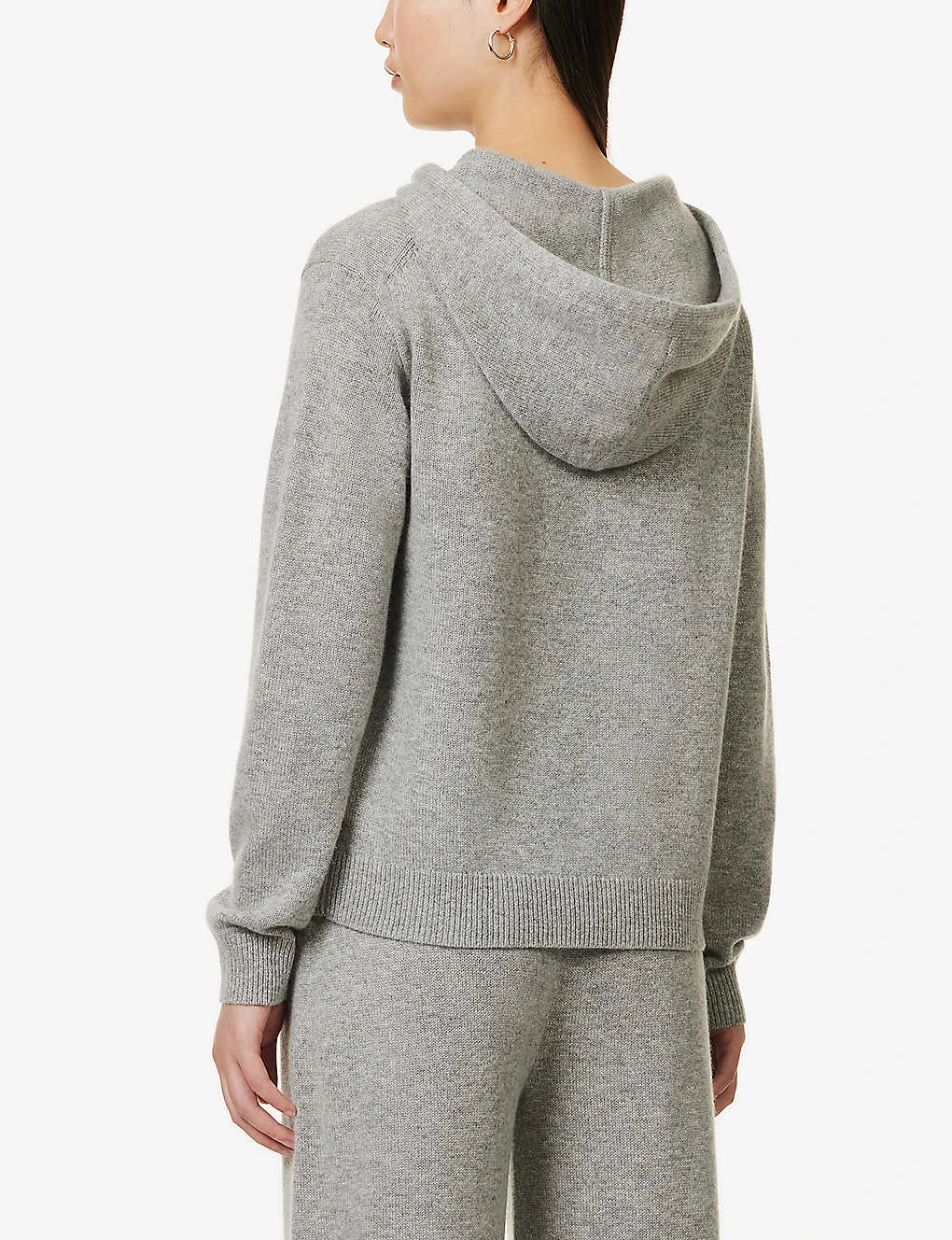 THEORY Relaxed-fit Drawstring-hood Wool And Cashmere-blend Hoody 4 THEORY Relaxed-fit Drawstring-hood Wool And Cashmere-blend Hoody - Image 4