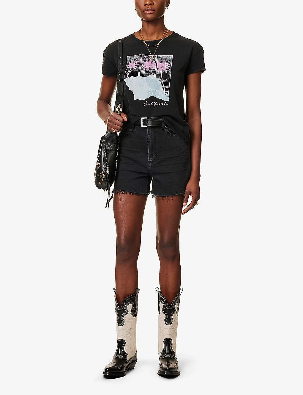 Paige Ryo Graphic-print Stretch-cotton T-shirt 2 Paige Ryo Graphic-print Stretch-cotton T-shirt - Image 2