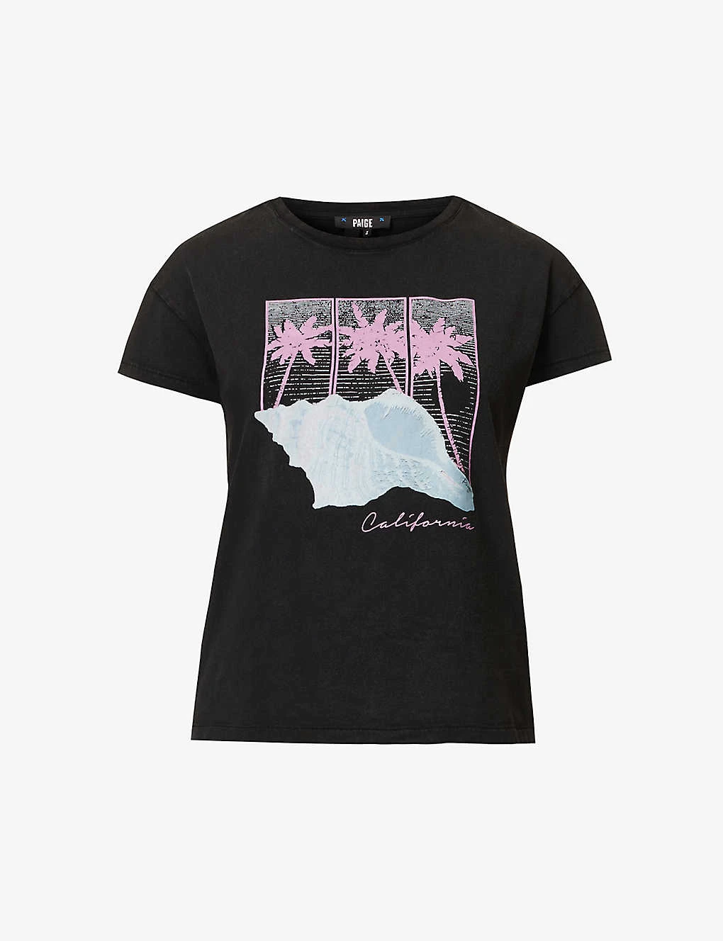 Paige Ryo Graphic-print Stretch-cotton T-shirt 1 Paige Ryo Graphic-print Stretch-cotton T-shirt