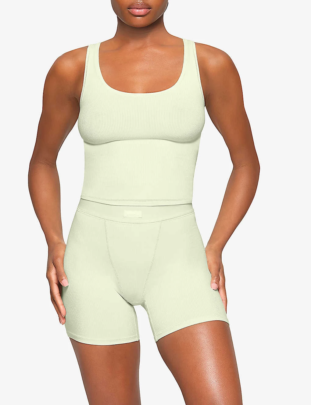 Soft Lounge Ribbed Stretch-jersey Top 2 Soft Lounge Ribbed Stretch-jersey Top - Image 2