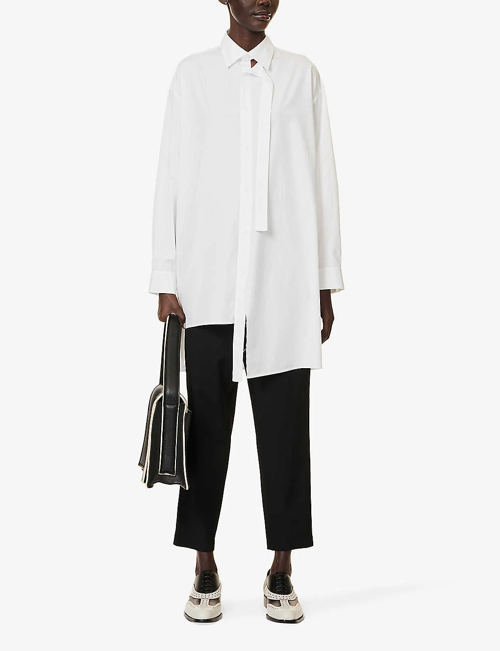 Tapered High-rise Wool Trousers 2 Tapered High-rise Wool Trousers - Image 2