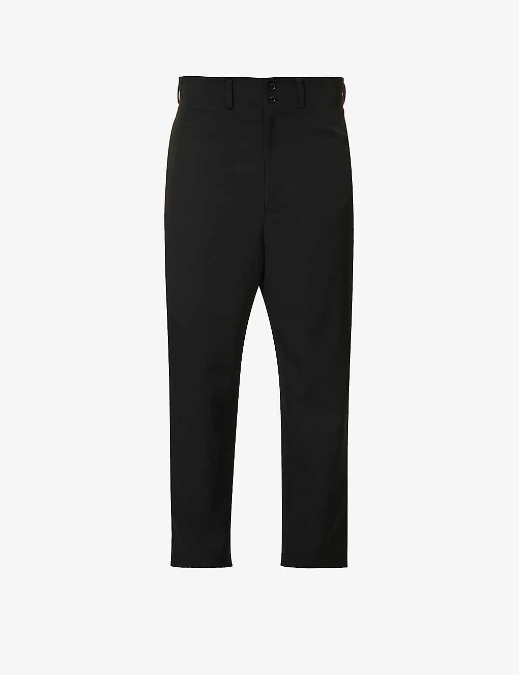 Tapered High-rise Wool Trousers 1 Tapered High-rise Wool Trousers