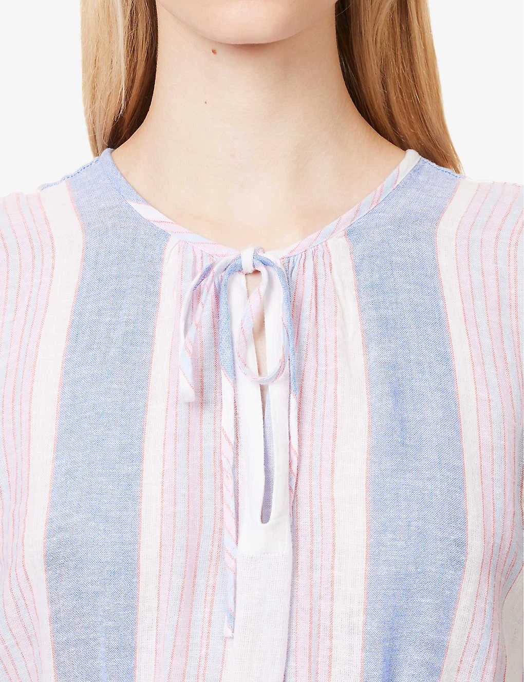 RAILS Ashlyn Striped Linen-blend Midi Dress 5 RAILS Ashlyn Striped Linen-blend Midi Dress - Image 5