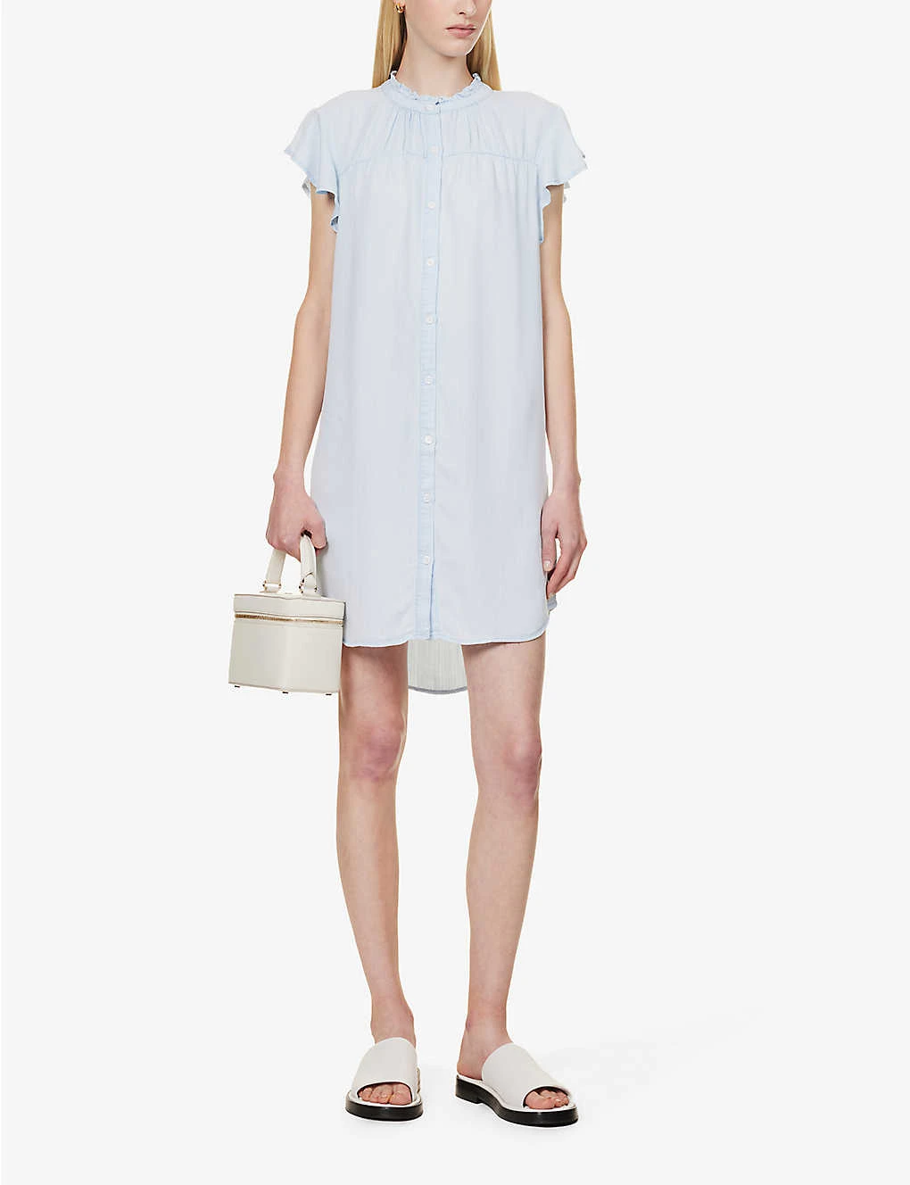 RAILS Kat Flutter-sleeve Woven Mini Dress 2 RAILS Kat Flutter-sleeve Woven Mini Dress - Image 2