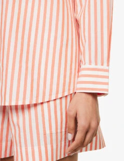 RAILS Arlo Striped Regular-fit Cotton-blend Shirt -Whistles Closet Shop R04158667 LESISTRIPE ALT05