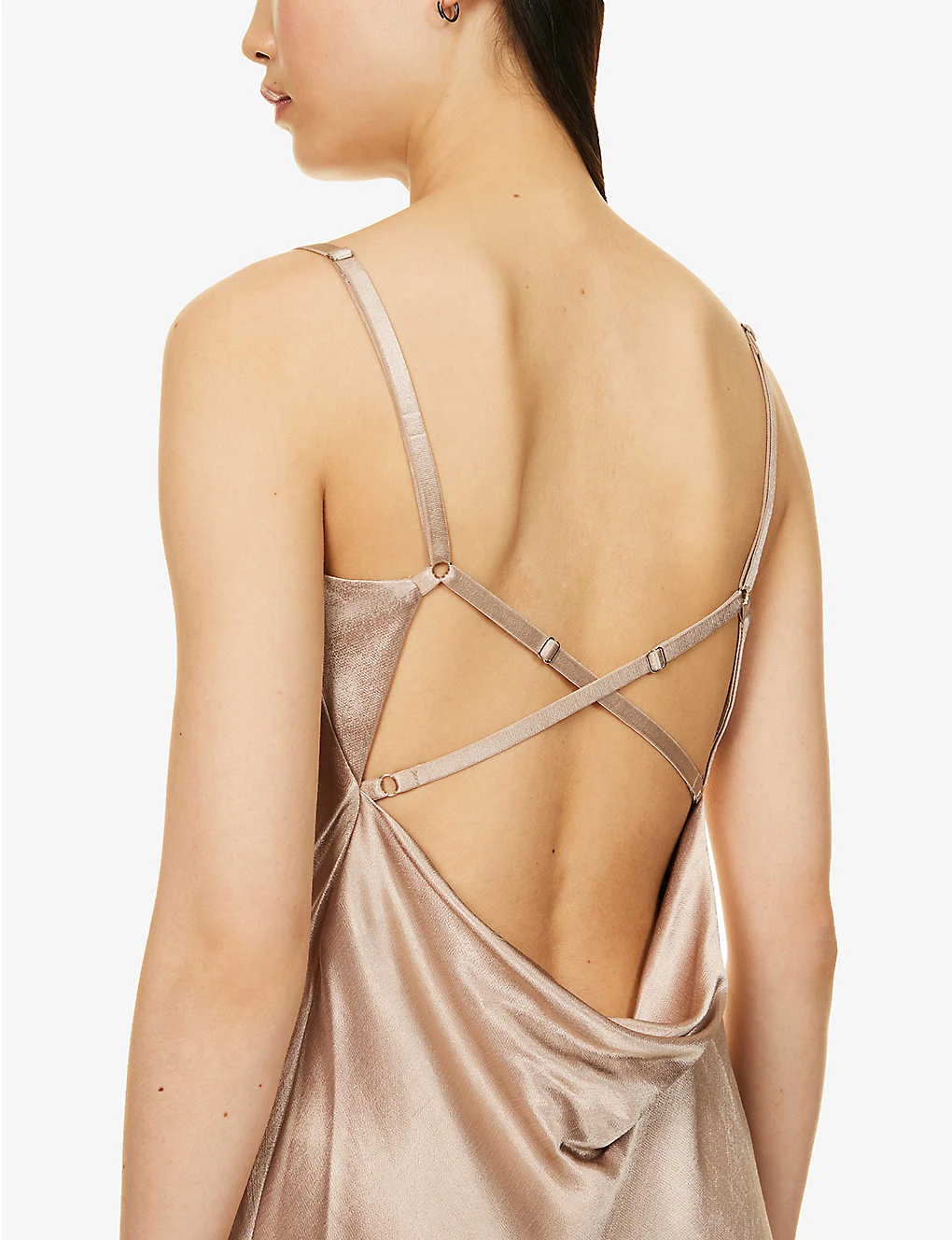 BEC + BRIDGE Malia Cowl-neck Satin Maxi Dress 5 BEC + BRIDGE Malia Cowl-neck Satin Maxi Dress - Image 5