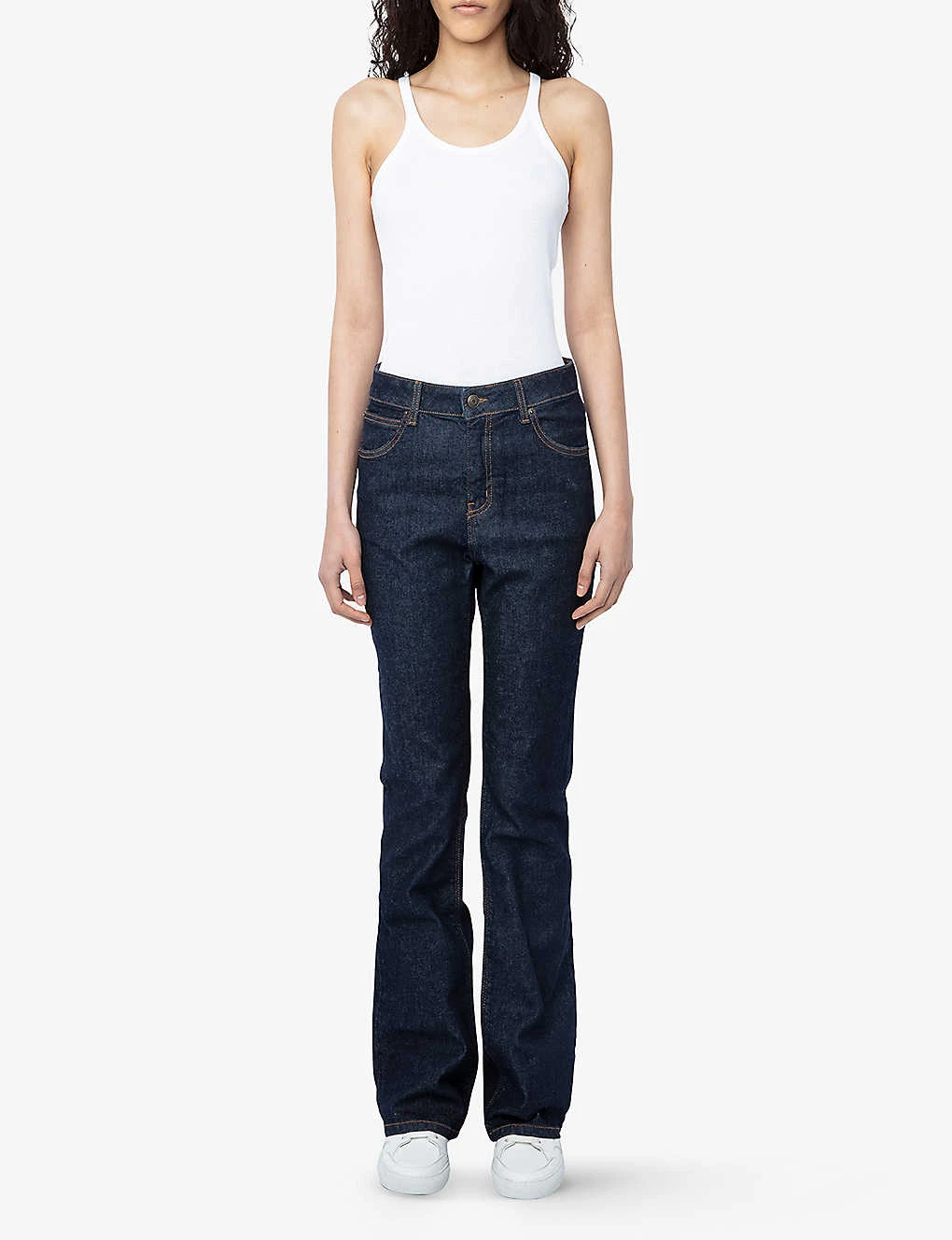 Zadig & Voltaire Emile Wide-leg Mid-rise Stretch-denim Jeans 2 Zadig & Voltaire Emile Wide-leg Mid-rise Stretch-denim Jeans - Image 2