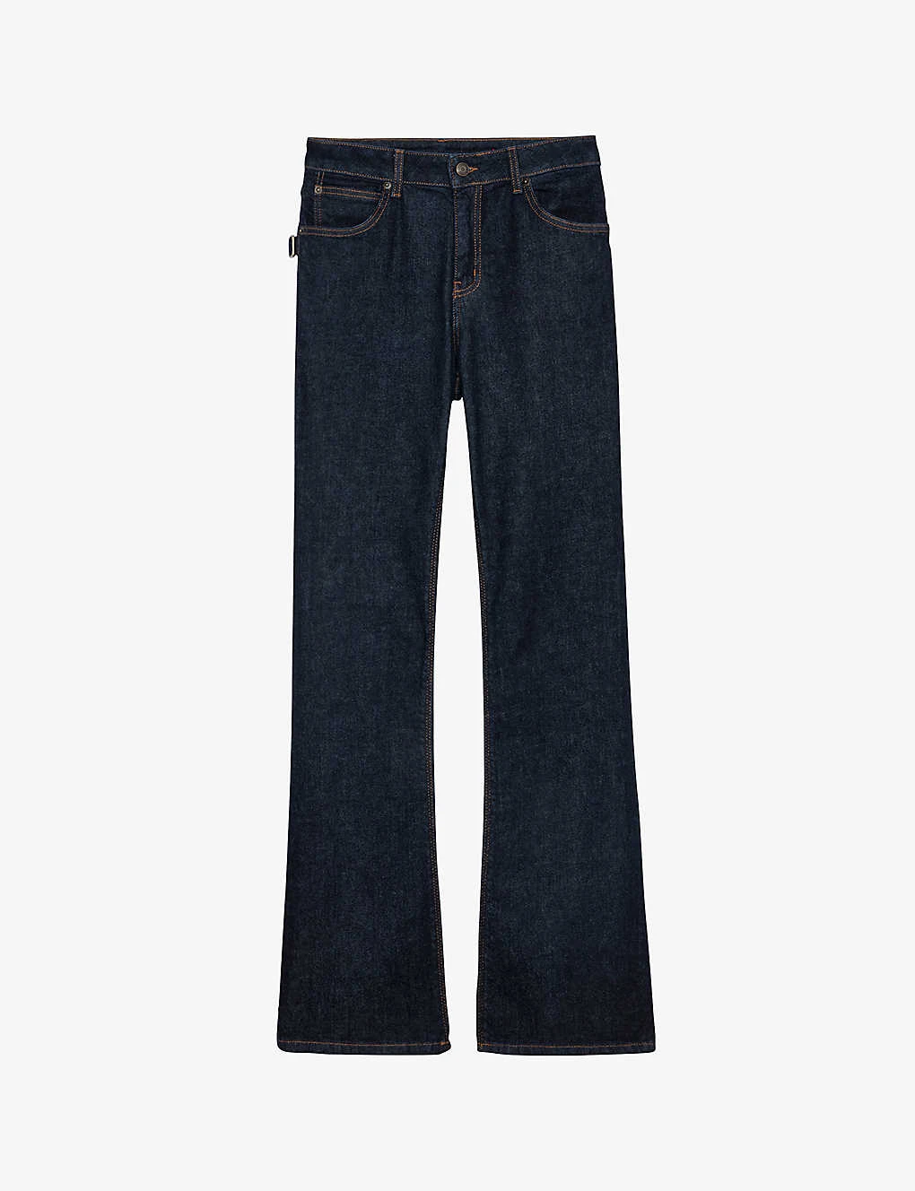 Zadig & Voltaire Emile Wide-leg Mid-rise Stretch-denim Jeans 1 Zadig & Voltaire Emile Wide-leg Mid-rise Stretch-denim Jeans