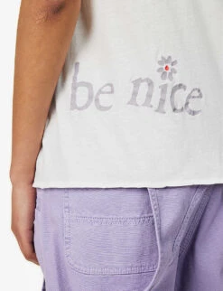 ERL Venice Floral-print Cotton-jersey T-shirt -Whistles Closet Shop R04165346 WHITE ALT05