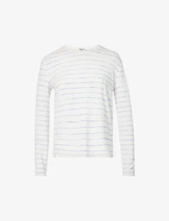 Rag & Bone Stripe Split-hem Knit Jumper