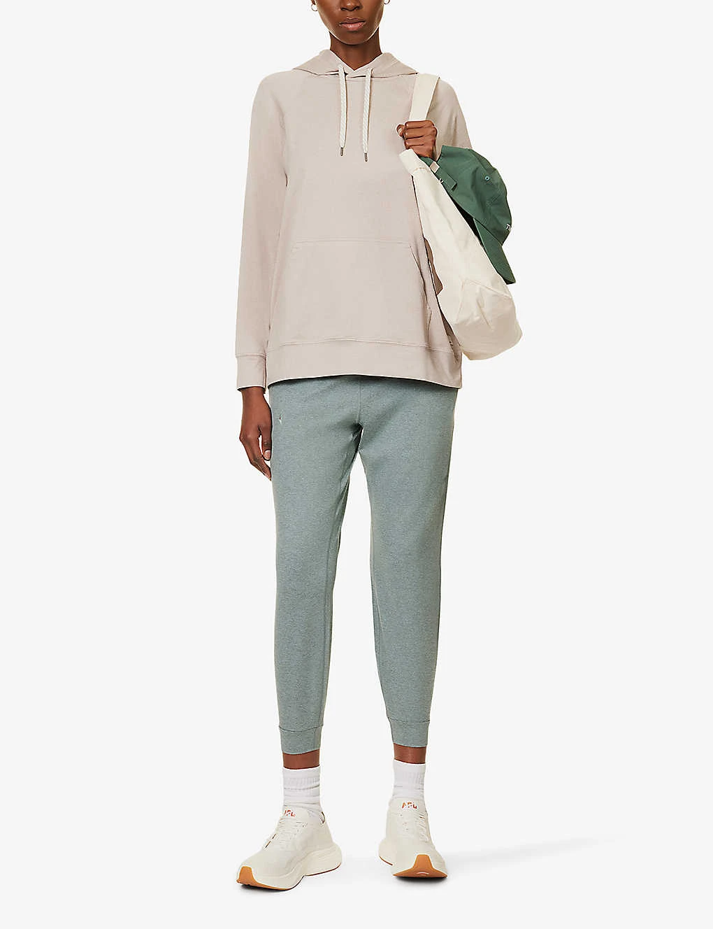 Vuori Halo Relaxed-fit Recycled-polyester-blend Hoody 2 Vuori Halo Relaxed-fit Recycled-polyester-blend Hoody - Image 2