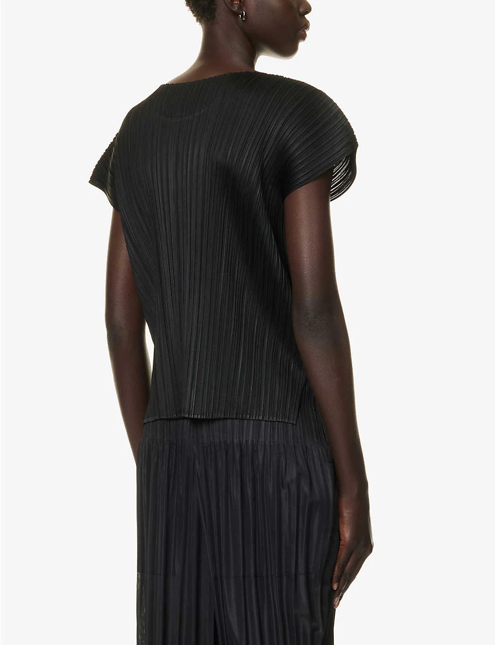 Tropical Winter Pleated Knitted Top 4 Tropical Winter Pleated Knitted Top - Image 4