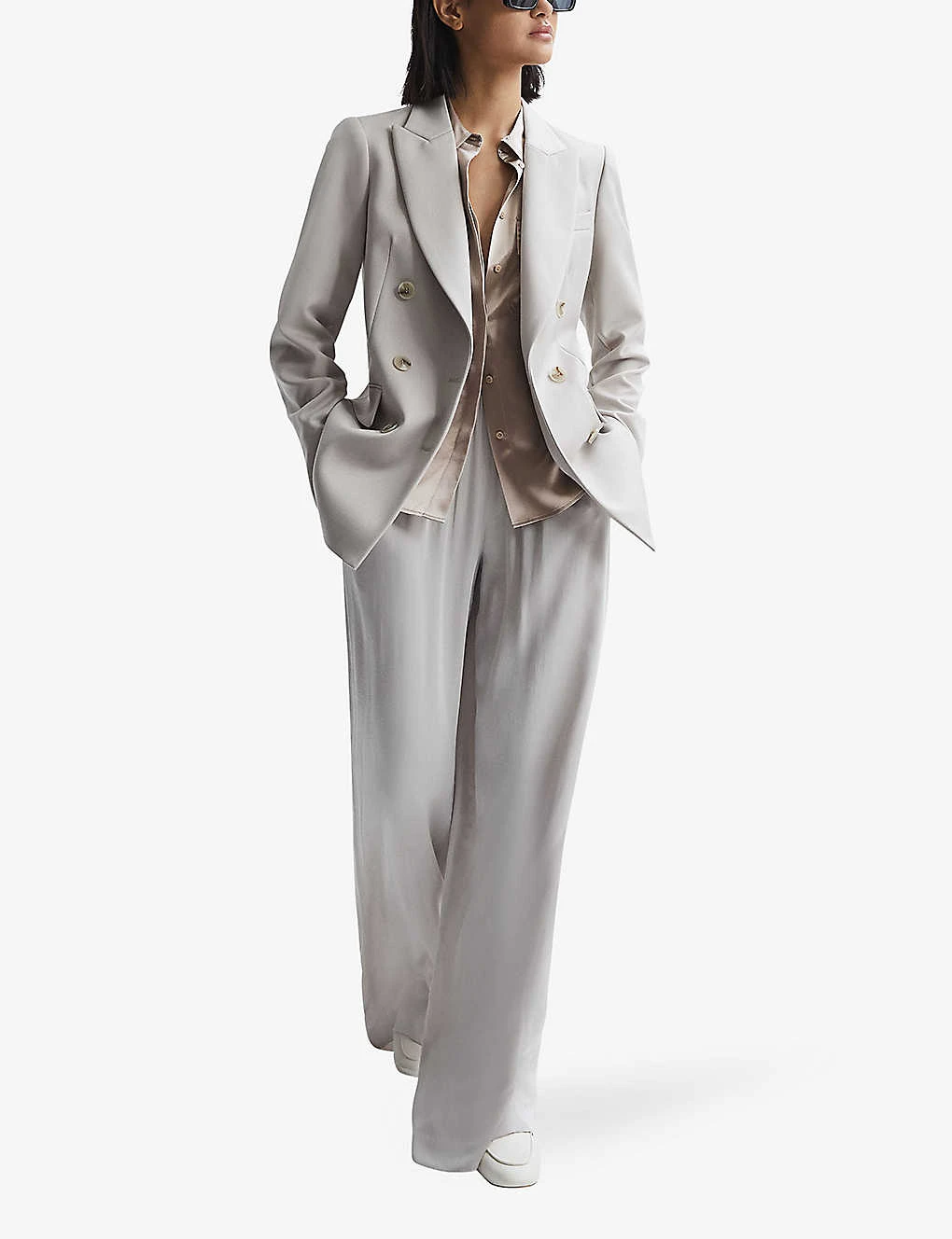 Reiss Aubrey Short-sleeve Silk Shirt 2 Reiss Aubrey Short-sleeve Silk Shirt - Image 2