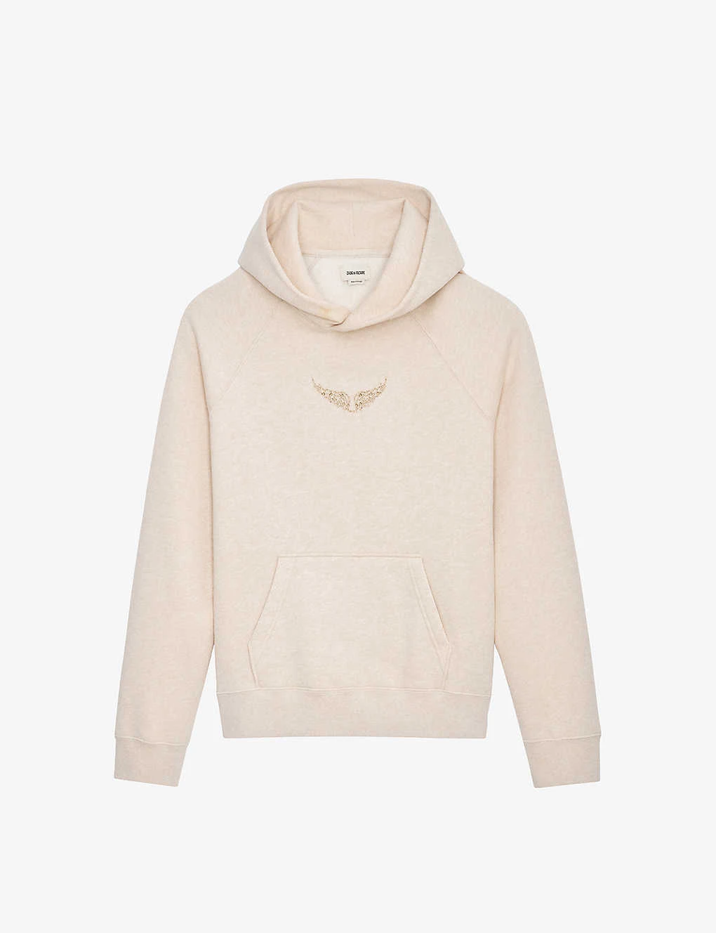 Zadig & Voltaire Georgy Moon Logo-motif Cotton-blend Hoody 1 Zadig & Voltaire Georgy Moon Logo-motif Cotton-blend Hoody