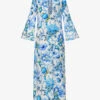 Collins Floral-print Silk-crepe Maxi Dress