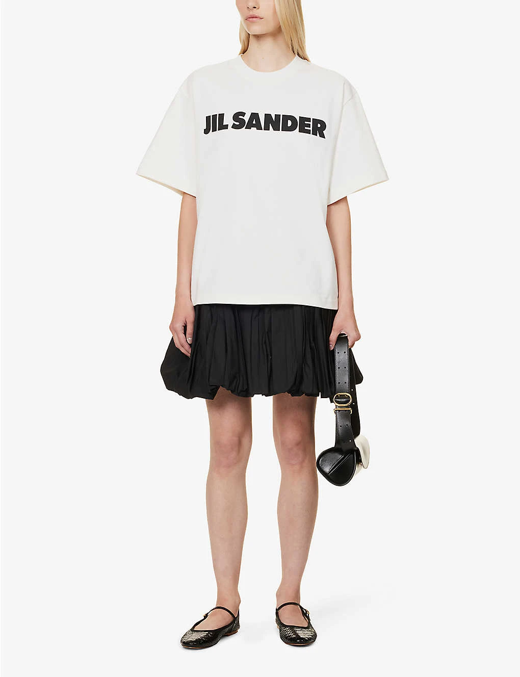 Jil Sander Logo-print Boxy-fit Cotton-jersey T-shirt 2 Jil Sander Logo-print Boxy-fit Cotton-jersey T-shirt - Image 2