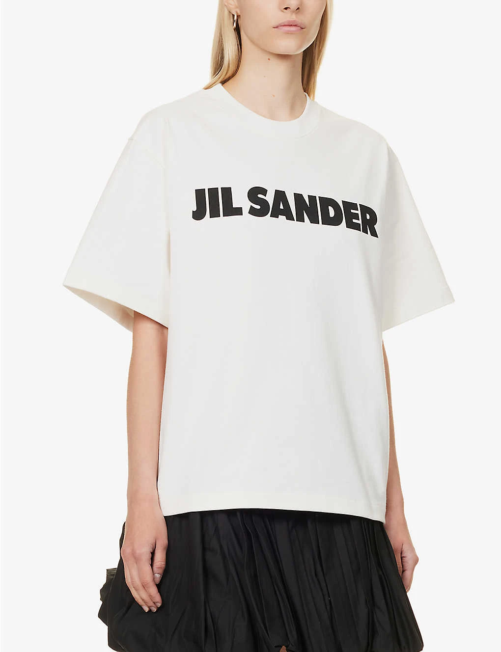 Jil Sander Logo-print Boxy-fit Cotton-jersey T-shirt 3 Jil Sander Logo-print Boxy-fit Cotton-jersey T-shirt - Image 3