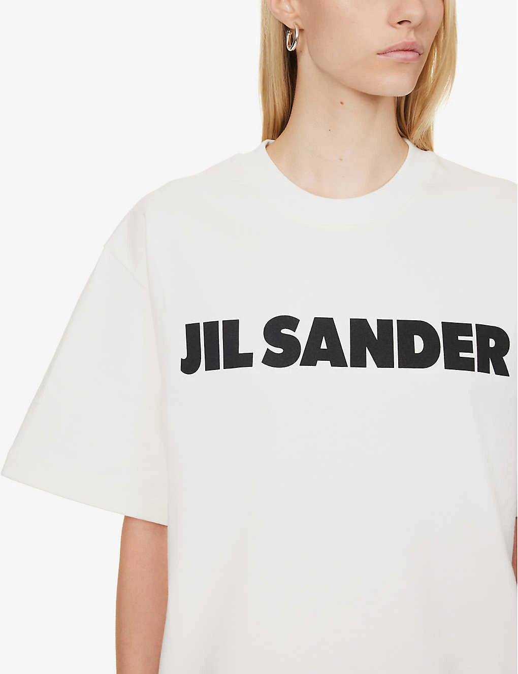 Jil Sander Logo-print Boxy-fit Cotton-jersey T-shirt 5 Jil Sander Logo-print Boxy-fit Cotton-jersey T-shirt - Image 5