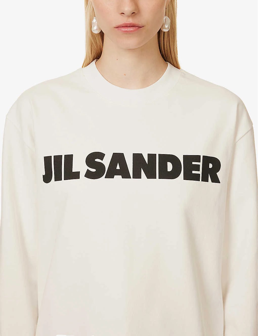 Jil Sander Logo-print Relaxed-fit Cotton-jersey T-shirt 5 Jil Sander Logo-print Relaxed-fit Cotton-jersey T-shirt - Image 5
